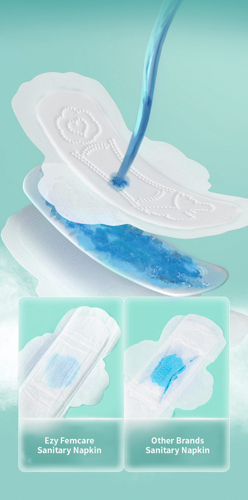 Day Use Sanitary Napkin customized